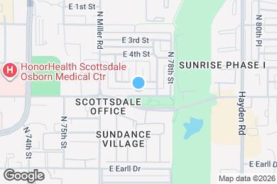 Map image of the property - 7712 E Osborn Rd