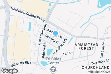 Map image of the property - 6713 Hampton Roads Pkwy