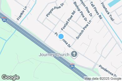 Map image of the property - 178 Ponderosa Dr