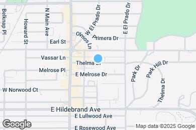 Map image of the property - 446 Thelma Dr