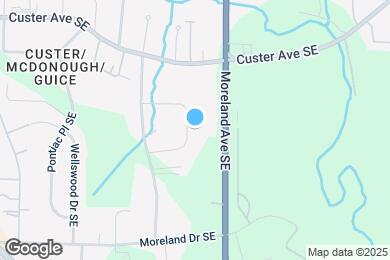 Map image of the property - 1524 Woodland Cir SE
