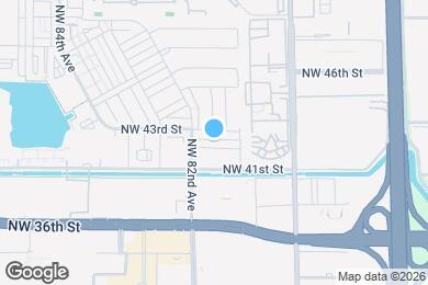 Map image of the property - 8119 NW 42nd St