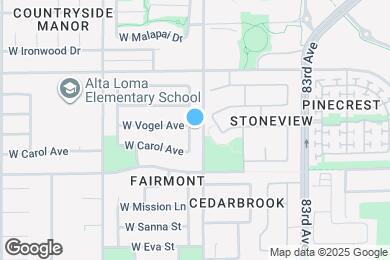 Map image of the property - 9561 N 85th Dr