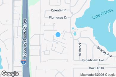 Map image of the property - Retreat at Altamonte