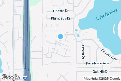 Map image of the property - The Retreat At Altamonte Springs