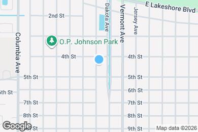 Map image of the property - 415 California Ave