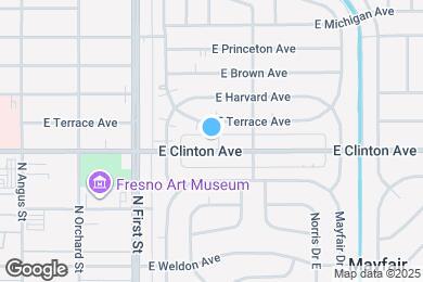 Map image of the property - 3325 E Clinton Ave