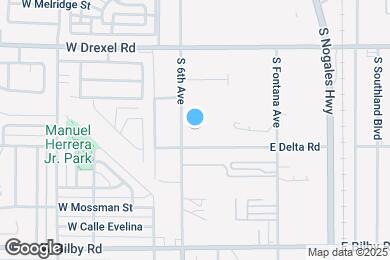 Map image of the property - 5855 S 6th Ave