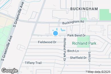 Map image of the property - 428 Park Bend Dr