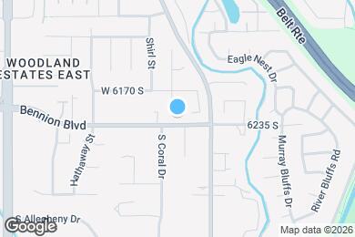 Map image of the property - 1378 W 6235 S