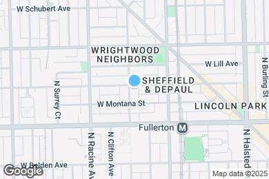 Map image of the property - 2455 N Seminary Ave