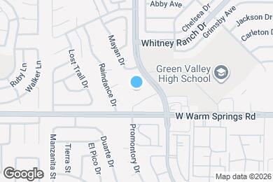 Map image of the property - Desert Heights at Green Valley