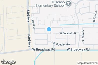 Map image of the property - 4116 S 81st Dr