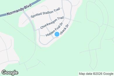 Map image of the property - 15402 Bareback Dr