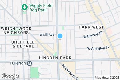 Map image of the property - 2509 N Halsted St