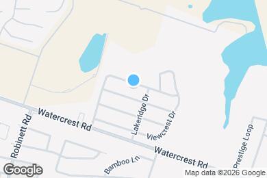 Map image of the property - 3506 Lakecrest Dr