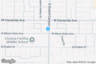 Map image of the property - 9830 W Mesa Vista Ave