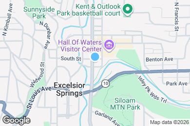 Map image of the property - Oaks Apartments