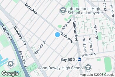 Map image of the property - 121 27th Ave