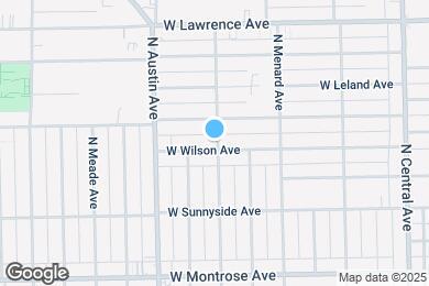 Map image of the property - 5902 W Wilson Ave