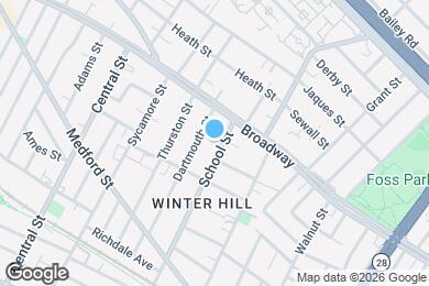 Map image of the property - 250 School St