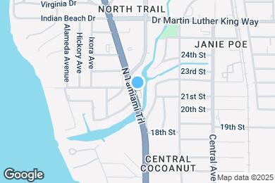 Map image of the property - 2124 N Tamiami Trl