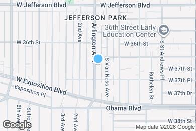Map image of the property - 3668 Arlington Ave