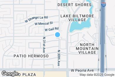 Map image of the property - 3002 W Mercer Ln