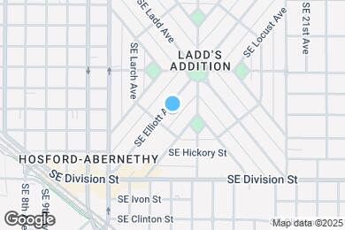 Map image of the property - 2124 SE Elliott Ave