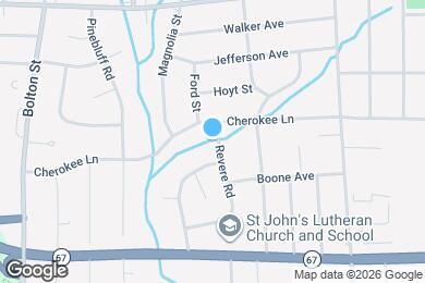 Map image of the property - 1308 Revere Rd