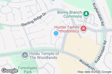 Map image of the property - 6900 Lake Woodlands Dr