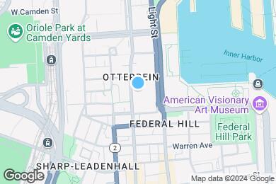 Map image of the property - Arrive Federal Hill