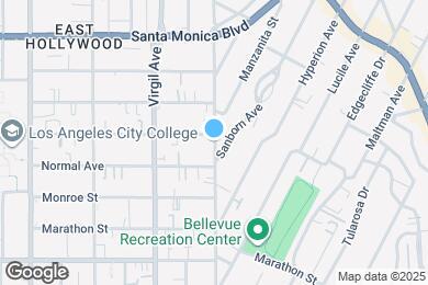 Map image of the property - 875 N Hoover St