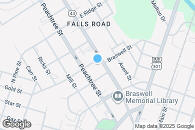 Map image of the property - 620 Falls Rd