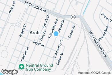 Map image of the property - 846 Lebeau St