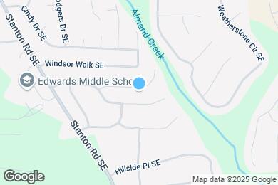 Map image of the property - 1551 Pin Oak Ln SE