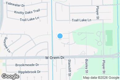 Map image of the property - 4951 S Cancun