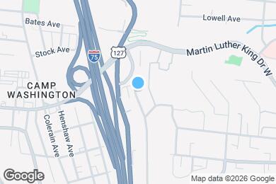 Map image of the property - 2992 W McMicken Ave