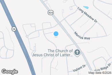 Map image of the property - 131 Spruce Woods Ct