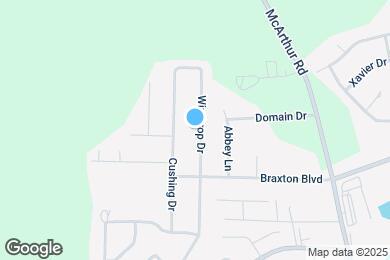 Map image of the property - 6615 Winthrop Dr