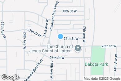 Map image of the property - 2616 19th Ave W