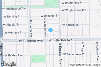 Map image of the property - 4443 W Montana St