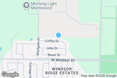 Map image of the property - 2512 Coffey Dr