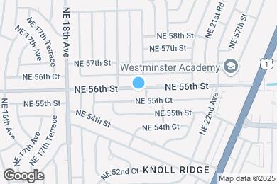 Map image of the property - 2020 NE 56th St