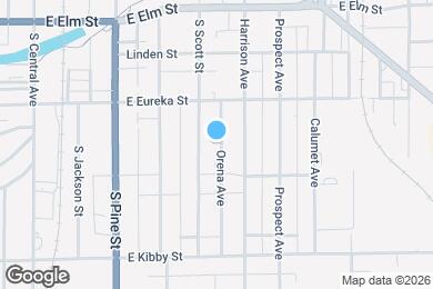 Map image of the property - 440 Orena Ave