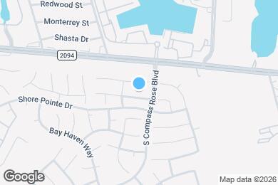 Map image of the property - 2208 Palm Lagoon Dr