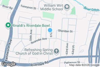 Map image of the property - 6308 61st Pl