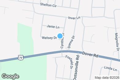 Map image of the property - 576 Cynthia Dr
