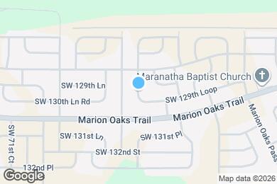 Map image of the property - 6555 SW 129th Loop