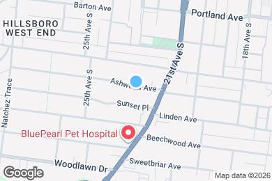 Map image of the property - 2115 Ashwood Ave